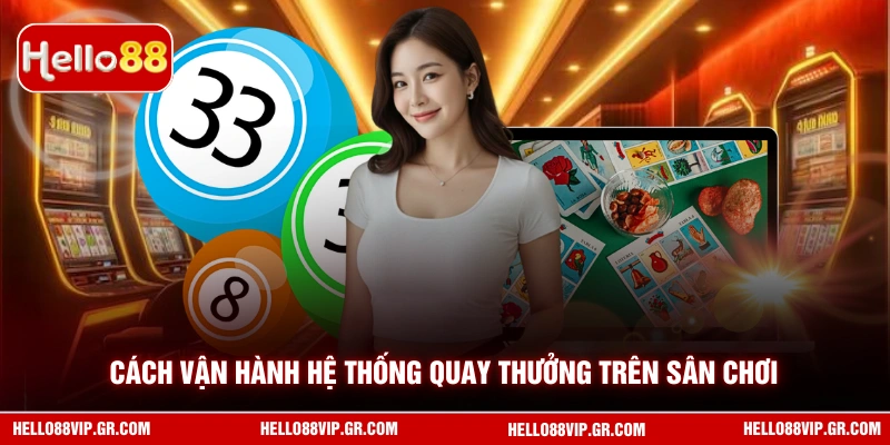 Cách vận hành hệ thống quay thưởng trên sân chơi